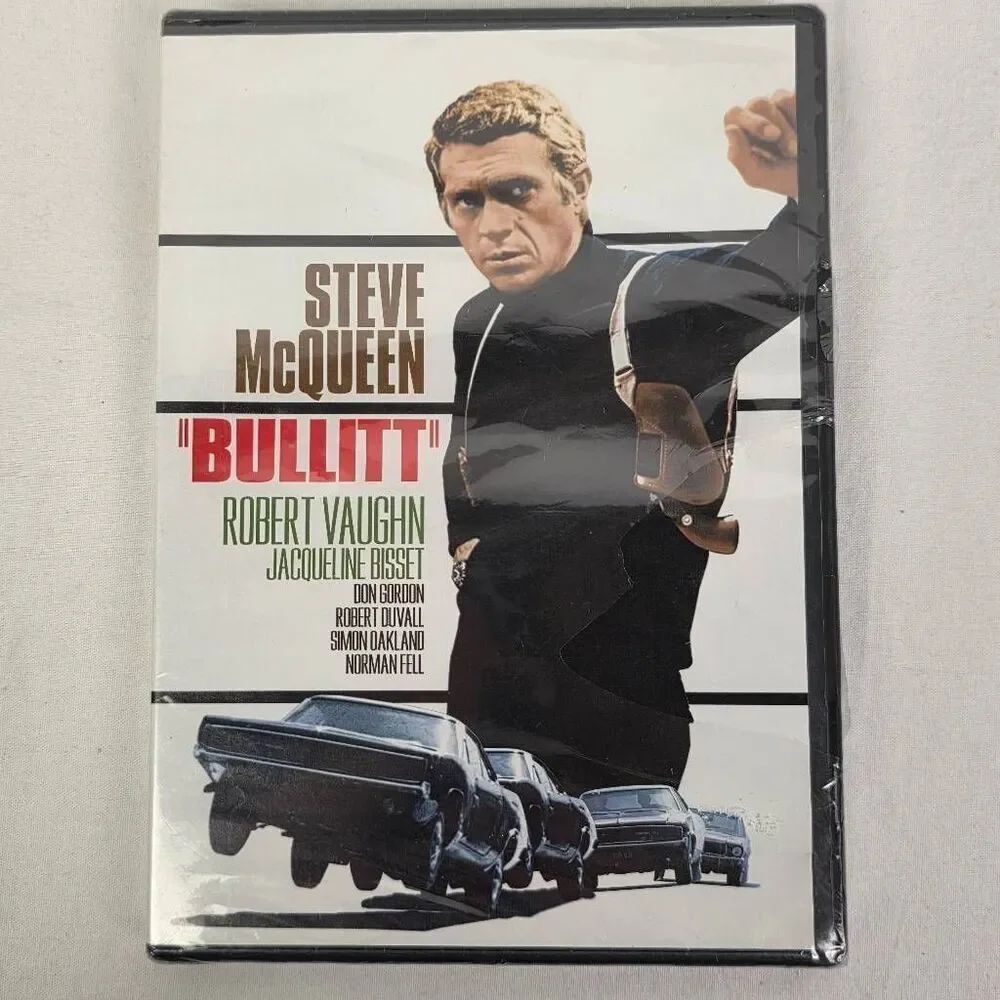 Bullitt DVD Sealed Steve McQueen Classic Film